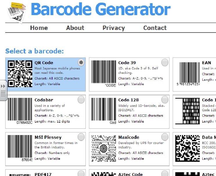 barcodes