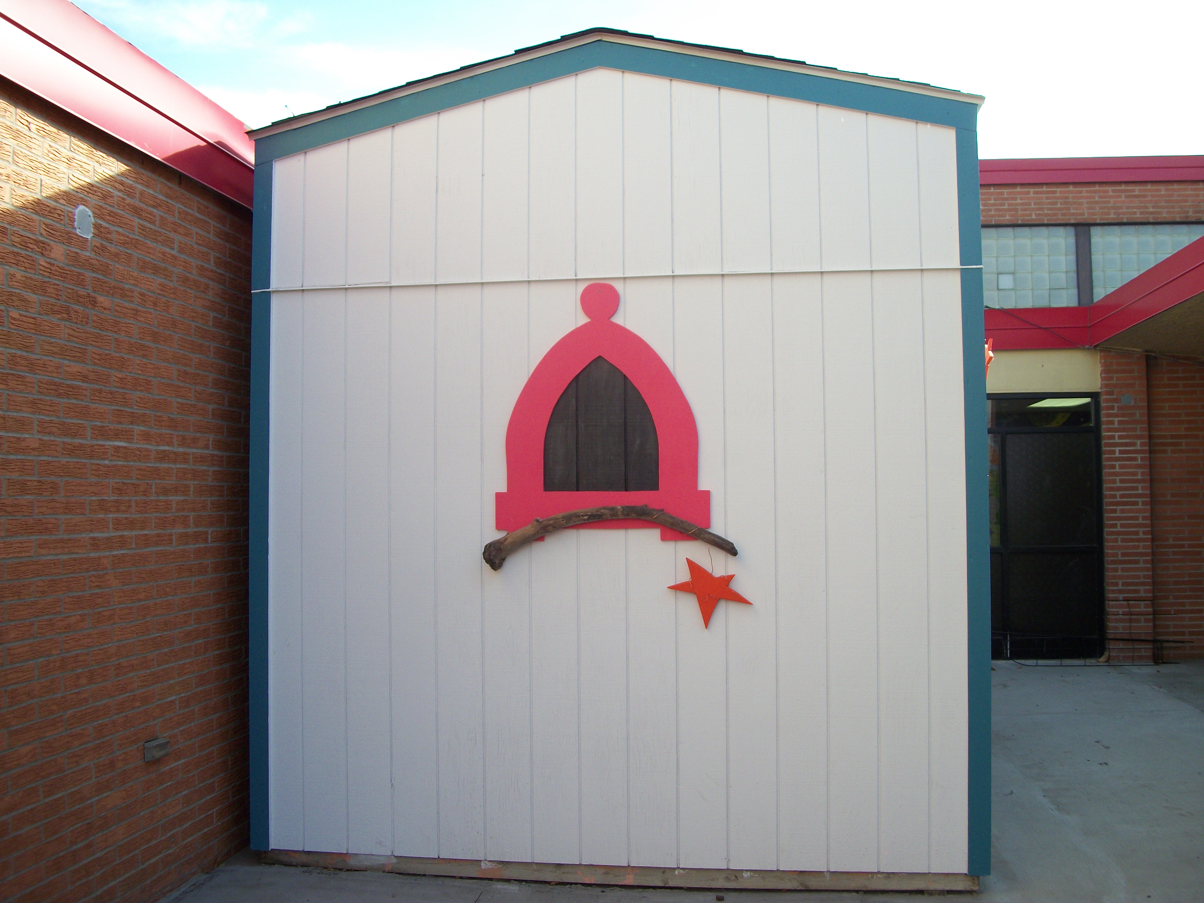 A new "window" in our shed!