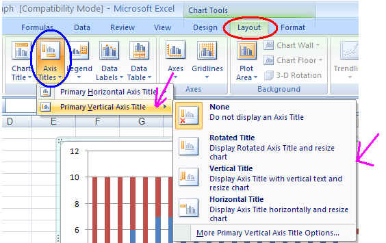 how to change text direction of vertical axis in excel